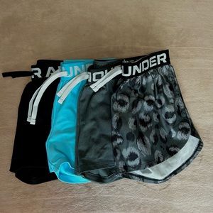 set of 4 Under Armour shorts